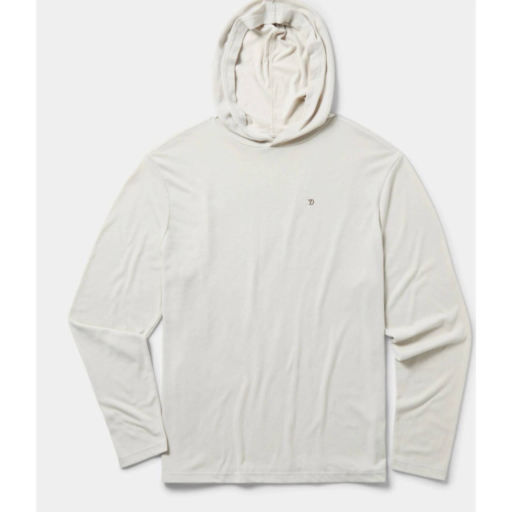 New Duck Camp Men's Essential Drirelease Hoodie In Sand Dollar